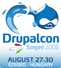 DrupalCon Szeged 2008 logo