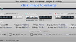 Interface mp3trimmer