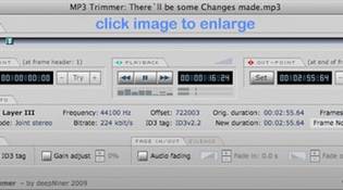 Interface mp3trimmer