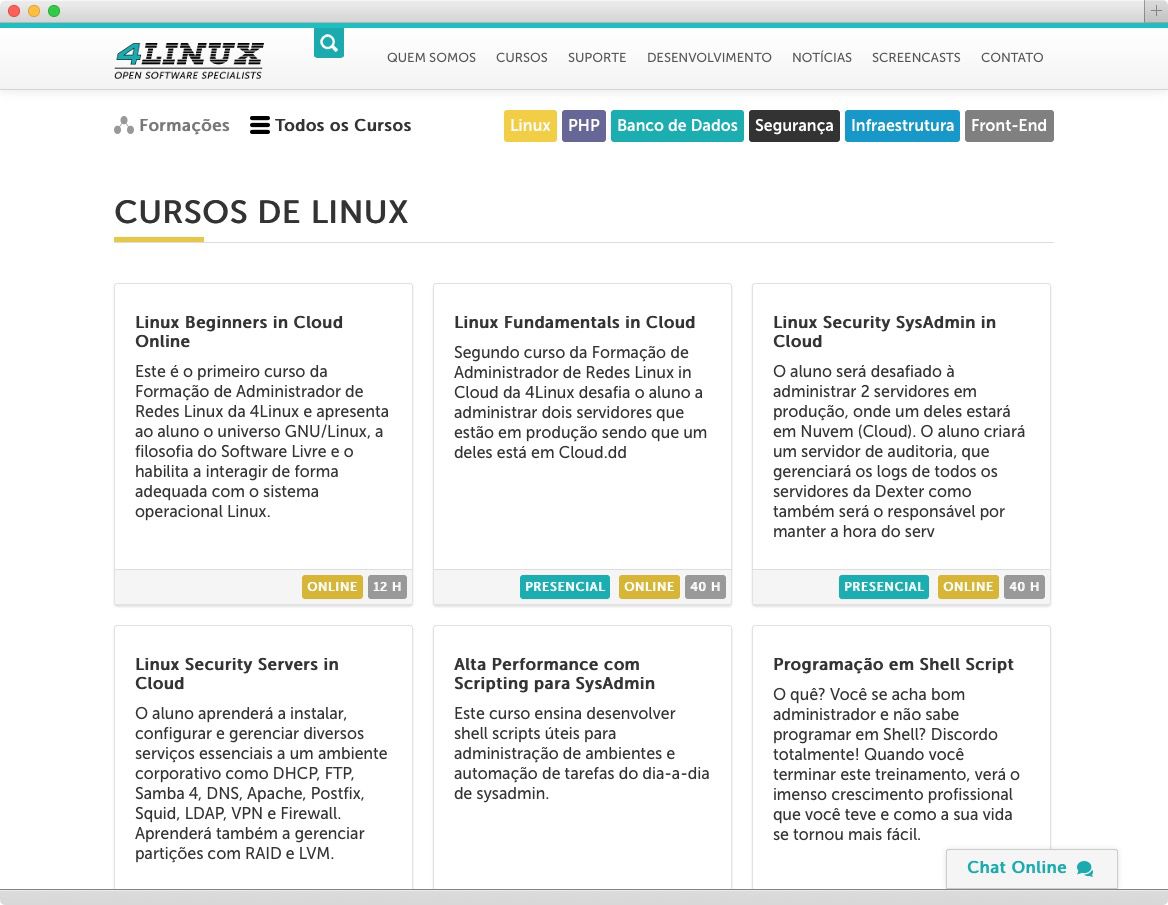 Cursos 4Linux