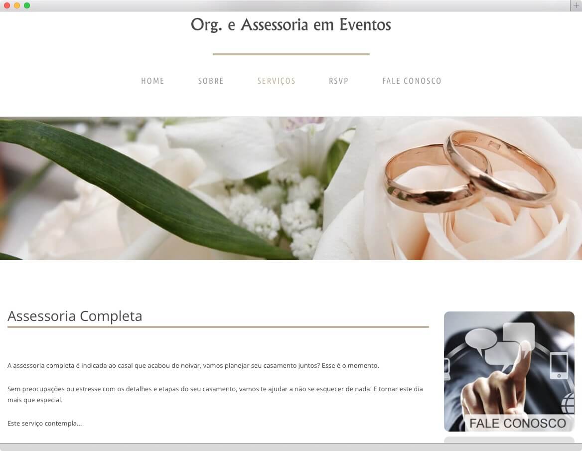 Website Andréia Gentil Website Andréia Gentil
